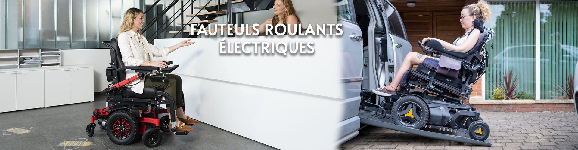 Photo haut de page fauteuils roulants électriques