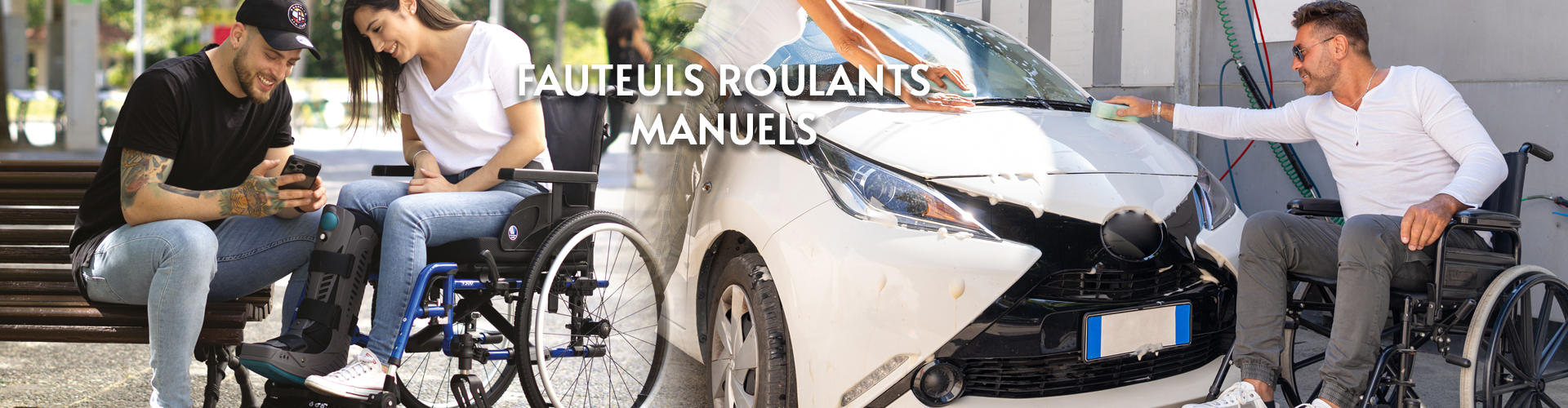 Photo haut de page fauteuils roulants manuels